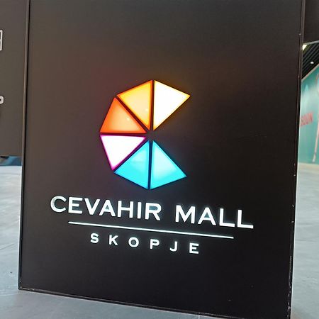 33Rd Floor Twin Apartments In Cevahir Sky City Complex With Pool, Spa, Fitness And Parking Included In Price Skopie Exterior foto